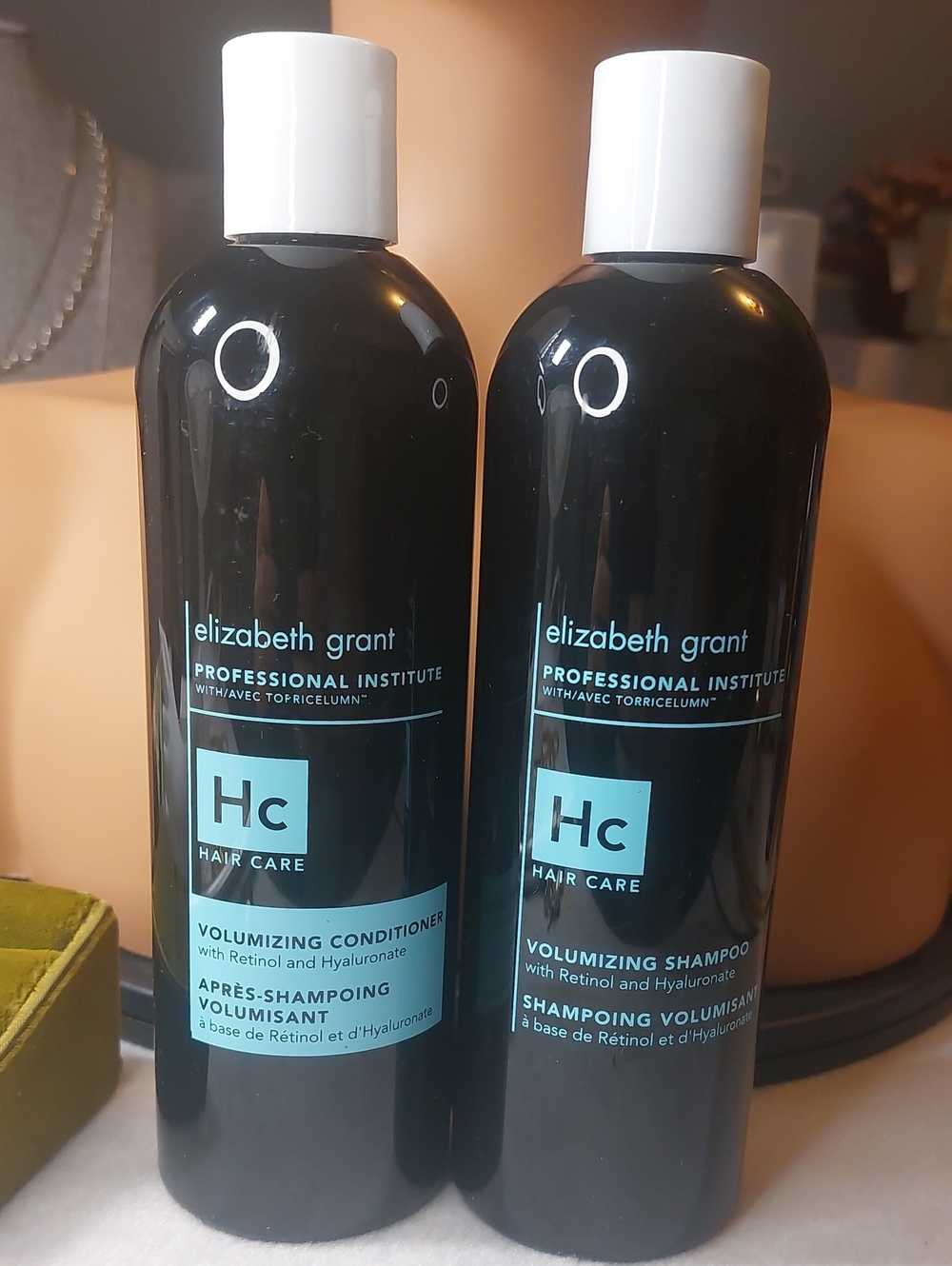Elizabeth GRANT Professional Institite Shampoo & Conditioner 300ml X 2 Retinol
